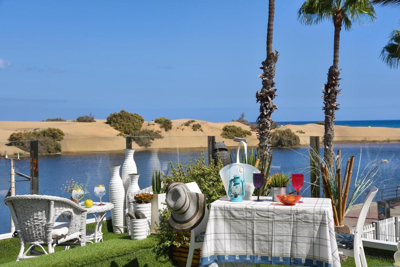 Maspalomas Beach Apartment Charca 1 Bagian luar foto