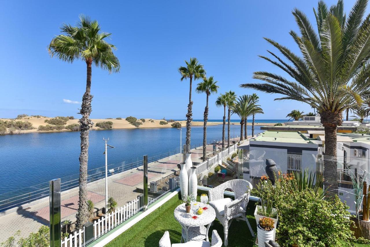 Maspalomas Beach Apartment Charca 1 Bagian luar foto
