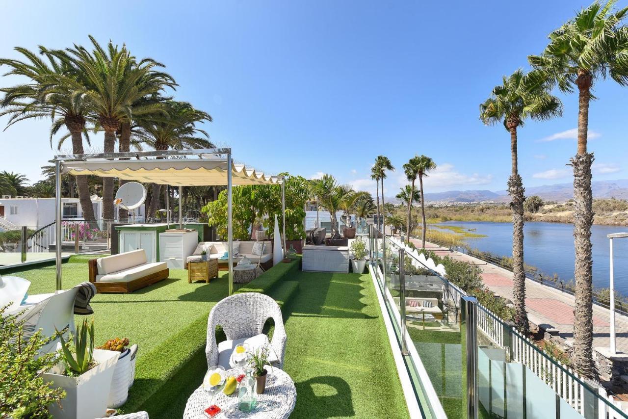 Maspalomas Beach Apartment Charca 1 Bagian luar foto